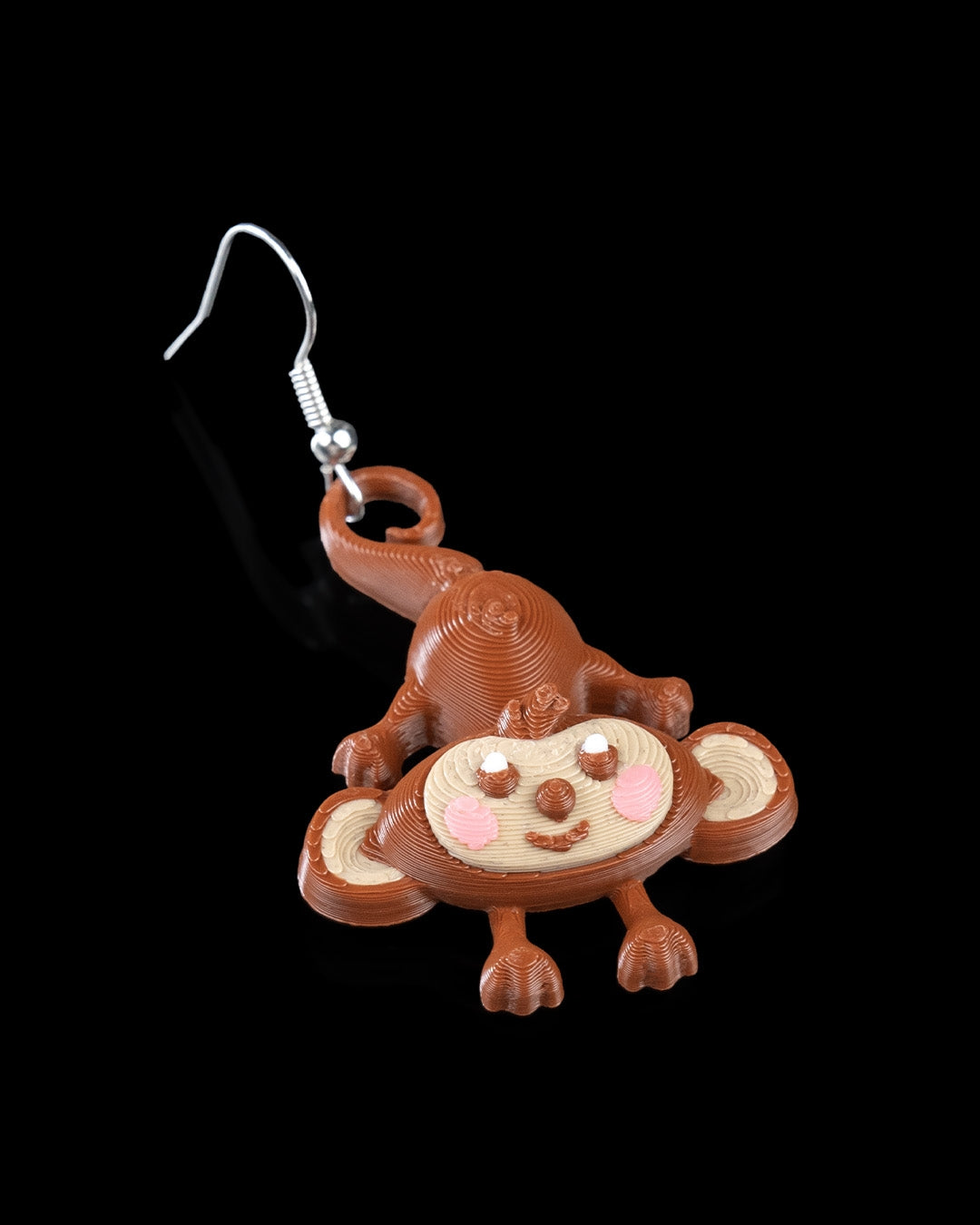 Boucle d'oreille - Chimpanzé