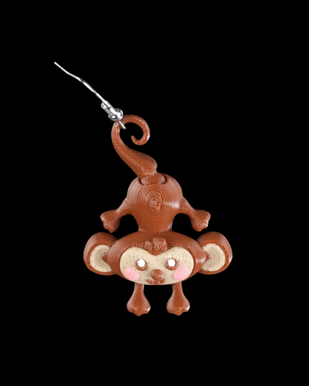 Boucle d'oreille - Chimpanzé